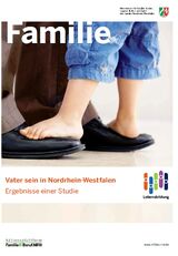 Titelbild des Projektberichts "Vater sein in NRW"